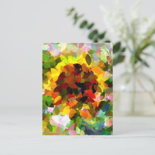 SUNFLOWERS BRIEFKAART (Staand voorkant)