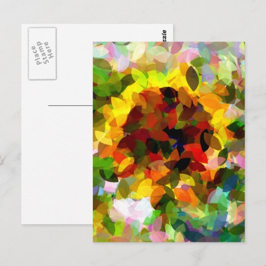 SUNFLOWERS BRIEFKAART (Voorkant / Achterkant)