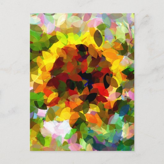 SUNFLOWERS BRIEFKAART (Voorkant)