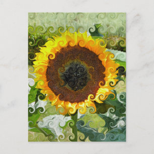 SUNFLOWERS BRIEFKAART