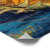 Sunflowers by Van Gogh Painting Art Poster (Hoek)