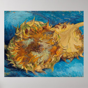Sunflowers by Van Gogh Painting Art Poster