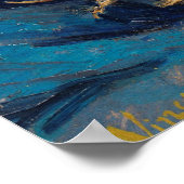 Sunflowers by Van Gogh Painting Art Poster (Hoek)