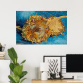 Sunflowers by Van Gogh Painting Art Poster (Thuiskantoor)