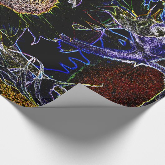 SUNFLOWERS CADEAUPAPIER (Hoek)