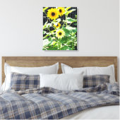 Sunflowers Canvas Afdruk (Insitu (Slaapkamer))