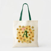 SUNFLOWERS-Canvas tas (Voorkant)