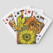 Sunflowers Classic Playing Cards Pokerkaarten (Achterkant)