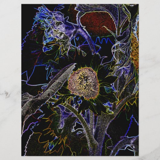 SUNFLOWERS FLYER (Voorkant)