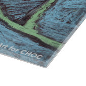 Sunflowers Forever - Kinder kunst voor CHOC Snijplank (Hoek)