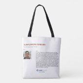 Sunflowers Forever - Kinder kunst voor CHOC Tote Bag (Achterkant)