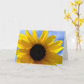 ~SuNFLoWeRS GReeTiNG/NoTeCaRD~ Kaart (Gele Bloem)
