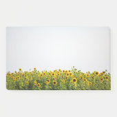 Sunflowers in a Field Post-it® Notes (Voorkant)