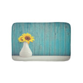 Sunflowers in a vase badmat (Voorkant)