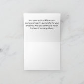 Sunflowers in a vase kaart (Binnen)