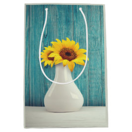 Sunflowers in a vase medium cadeauzakje