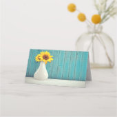 Sunflowers in a vase plaatskaartje (Voorkant)