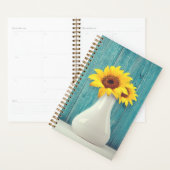 Sunflowers in a vase planner (Display)