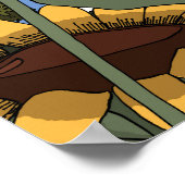 Sunflowers in the Summer Poster (Hoek)