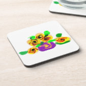 Sunflowers joy bier onderzetter (Linkerzijde)