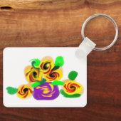 Sunflowers joy sleutelhanger (Voorkant)