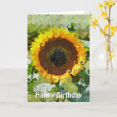 SUNFLOWERS KAART (Gele Bloem)