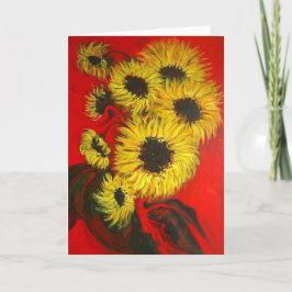 SUNFLOWERS KAART