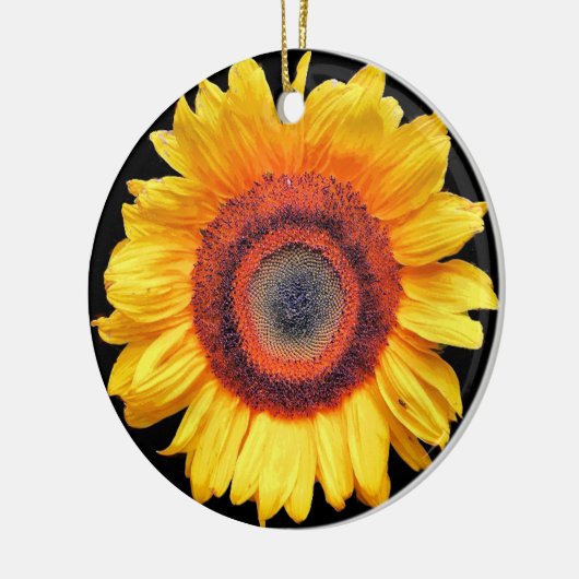 SUNFLOWERS KERAMISCH ORNAMENT (Links)