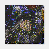 SUNFLOWERS MAGNEET (Voorkant)