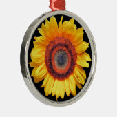 SUNFLOWERS METALEN ORNAMENT (Rechts)