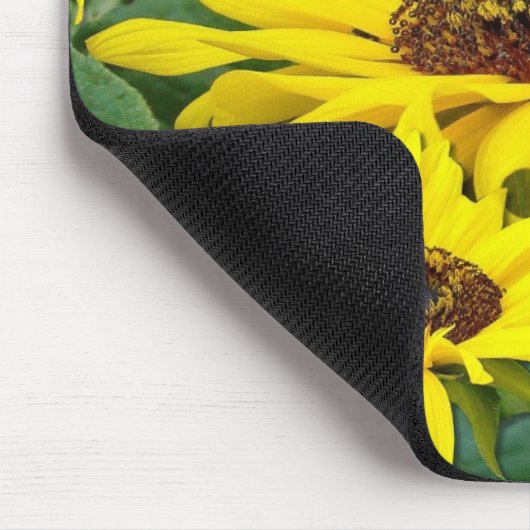 SUNFLOWERS ~ Mousepad Muismat (Hoek)