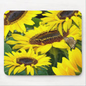 SUNFLOWERS ~ Mousepad Muismat (Voorkant)
