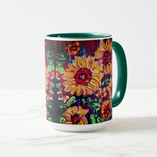 Sunflowers Mug Mok (Voorkant rechts)