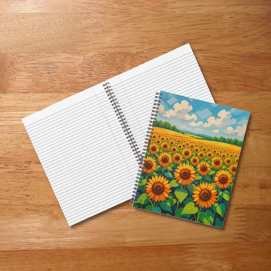 Sunflowers Notebook Notitieboek