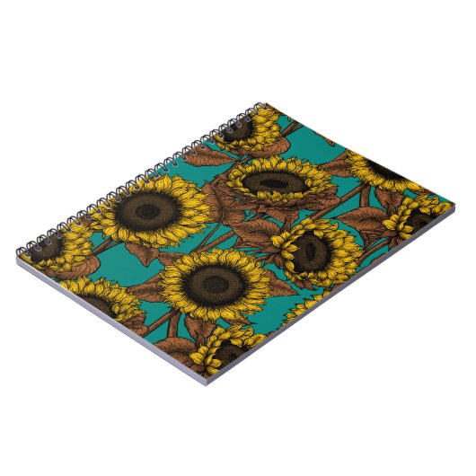 Sunflowers Notitieboek (Linkerzijde)