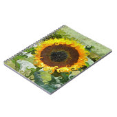 SUNFLOWERS NOTITIEBOEK (Linkerzijde)