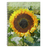 SUNFLOWERS NOTITIEBOEK (Voorkant)