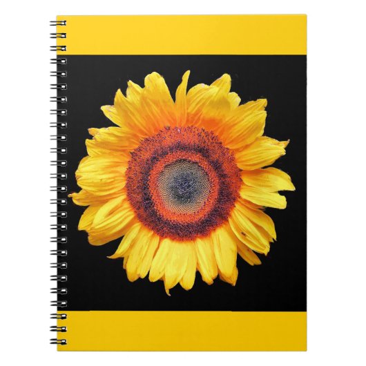 SUNFLOWERS NOTITIEBOEK (Voorkant)