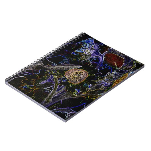 SUNFLOWERS NOTITIEBOEK (Linkerzijde)