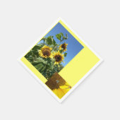 Sunflowers Paper Napkin Servet (Hoek)