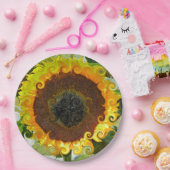 SUNFLOWERS PAPIEREN BORDJE (Feest)