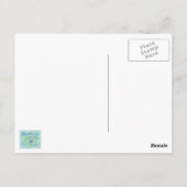 Sunflowers & Polk a Dots Briefkaart (Achterkant)