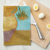 Sunflowers, Post Impressionist Still Life Painting Theedoek (Quarter Fold)