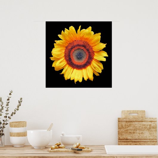 SUNFLOWERS POSTER (Keuken)