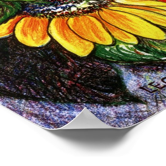 Sunflowers Poster (Hoek)