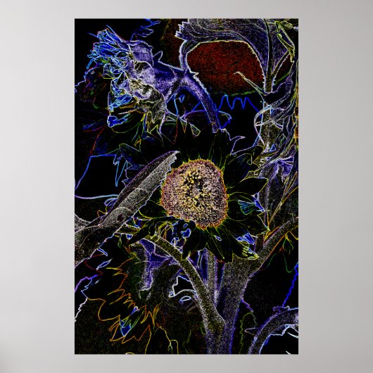 SUNFLOWERS POSTER (Voorkant)