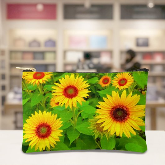 Sunflowers Pouch Etui