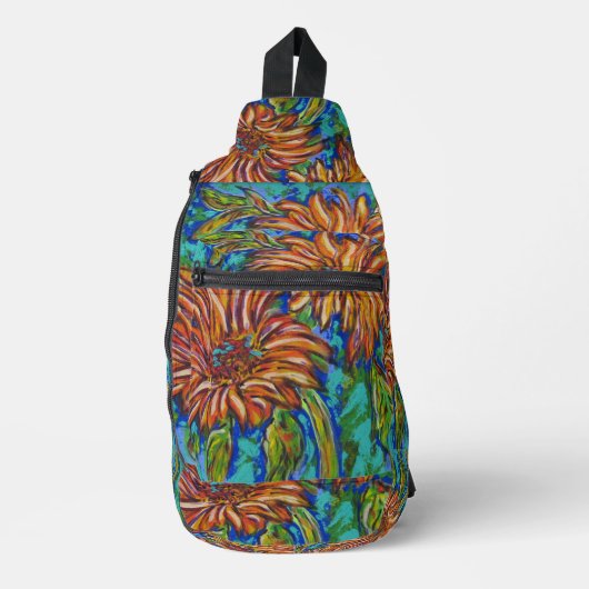 Sunflowers Sling Bag (Voorkant)