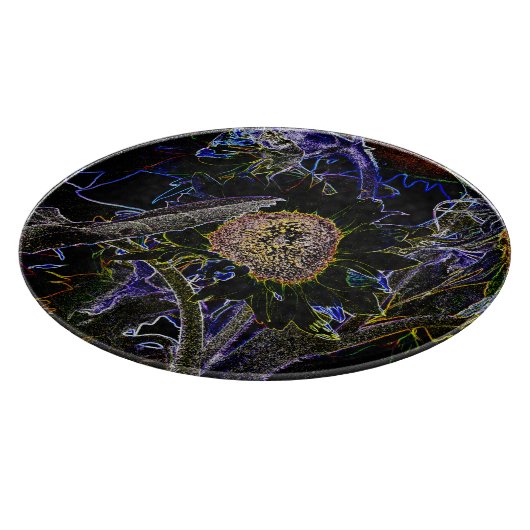 SUNFLOWERS SNIJPLANK (Hoek)