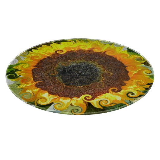 SUNFLOWERS SNIJPLANK (Hoek)